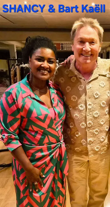 Sfeerfoto van een optreden van Shancy