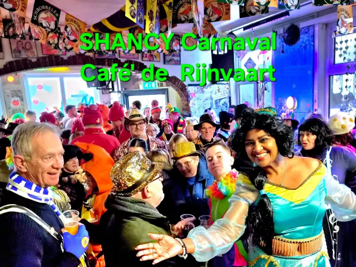 Sfeerfoto van een optreden van Shancy